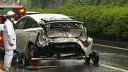 横浜市で8台絡む事故　無免許運転の17歳少年を逮捕　5人軽傷、現場から逃走か