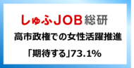 高市政権での女性活躍推進、就労志向の女性はどう見ている？「期待する」73.1%