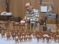 物事が“午”くいく願い込め…飛騨の伝統工芸『一位一刀彫』来年の干支の置物づくり進む 価格は4千円台から