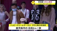 「ハッピードリームサーカス」来場者3万人を突破 鹿児島市