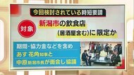 《解説》新潟県が“飲食店の時短要請”検討 今回は新潟市に限定か
