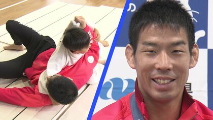 「永瀬が一本負け？！」柔道男子81kg級永瀬選手　県民栄誉賞特別賞受賞　母校で後輩たちへプレゼント【長崎発】