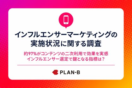 【インフルエンサーマーケティング実態調査】成果を実感したインフルエンサーの選び方とは?