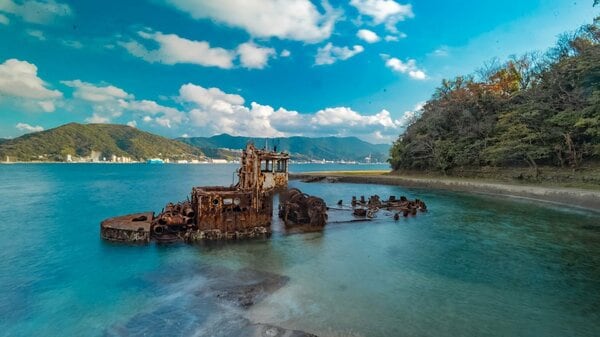 神秘の「水没」の世界へ。森や廃墟、電柱と水が織りなす異空間【一人旅