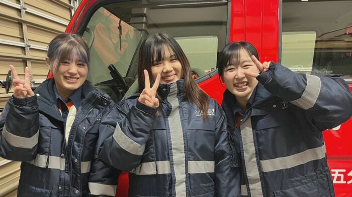 現在、「長野大学分団」のメンバーは女子大学生のみ