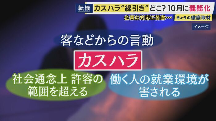 カスハラの定義