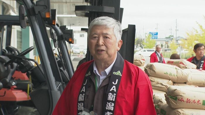 JA新潟市　長谷川富明 代表理事組合長