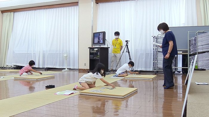 競技かるたも新様式で 県こども歴史文化館の教室再開~福井