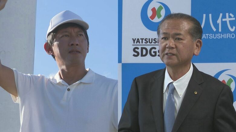 【八代市長選挙】元副知事の小野泰輔氏が事務所開き「市政への信頼回復」　現職・中村博生氏も4回目の当選目指す「自分しかできないことがある」｜FNNプライムオンライン