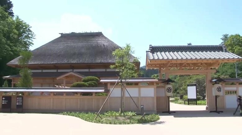 津波で全壊した「旧吉田家住宅主屋」復旧が完了　一般公開へ　岩手県陸前高田市｜FNNプライムオンライン