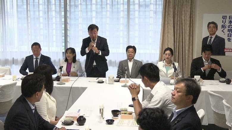 「男性の育休『義務化』を目指す議員連盟」(6月5日 自民党本部)