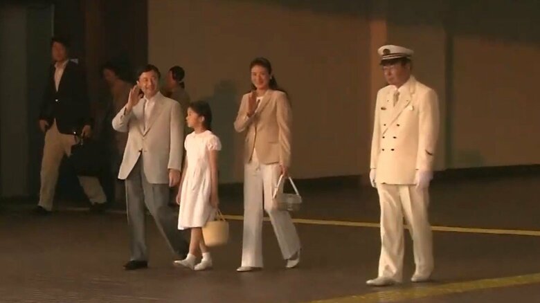 2010年　ご静養のため那須へ