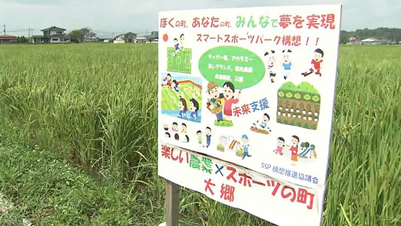 スマートスポーツパーク予定地