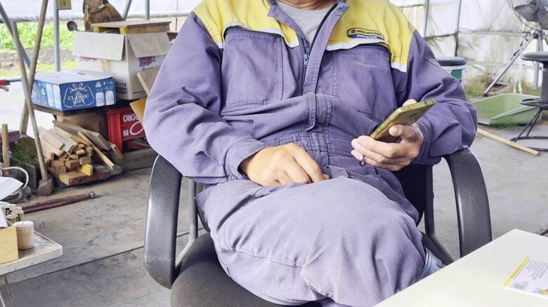 当時の様子を語る知人男性