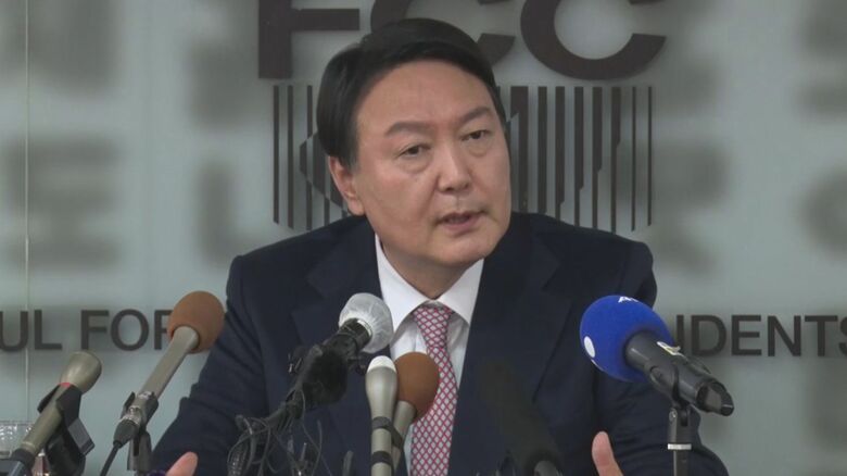 最大野党「国民の力」尹錫悦候補
