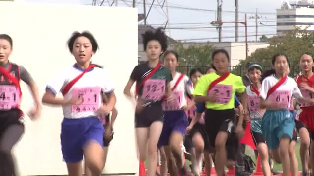 小中学生 約70チームがたすきつなぐ~福井市で駅伝大会