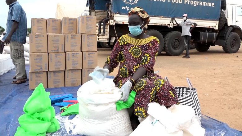 ノーベル平和賞にWFP(世界食糧計画) 飢餓対策に尽力