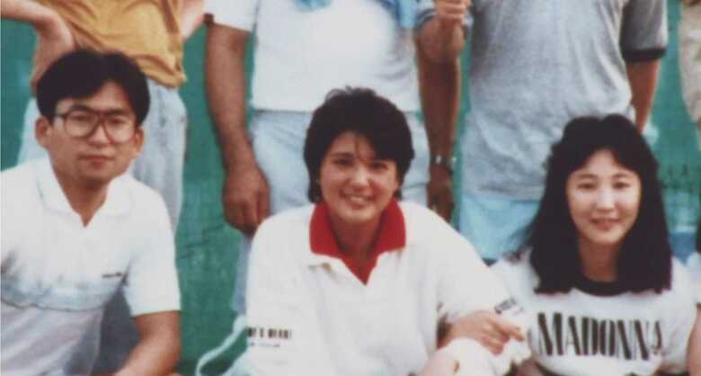 テニスウェア姿の雅子さま（提供：宮内庁）