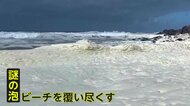ビーチを覆いつくす&ldquo;謎の泡&rdquo;　目のかゆみ・呼吸困難などの人的被害も&hellip;大量発生した藻類が波で分解され発生か　オーストラリア