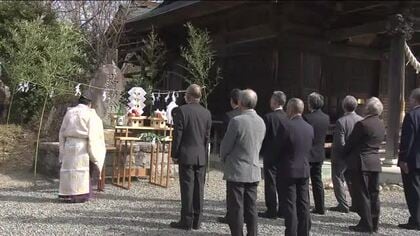 伝統の大堀相馬焼　陶祖を称える「陶祖祭」　窯元などが大堀相馬焼の発展願う　福島・浪江町