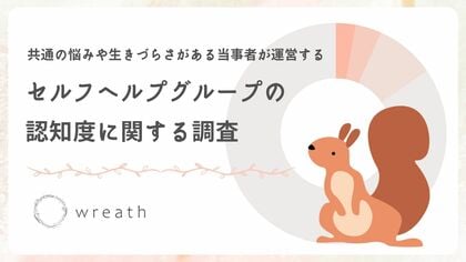 共通の悩みや生きづらさがある当事者が運営する「セルフヘルプグループ」 認知度は15.4%