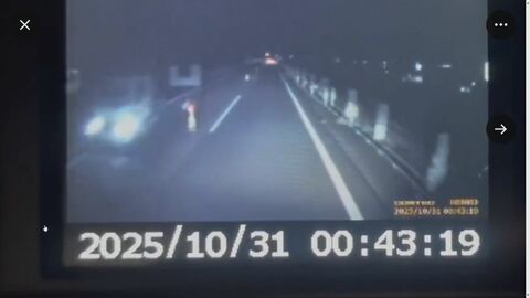 3日前に北陸道を“逆走”した男…関越道でパトカーに衝突する事故を起こして再び“逆走”で逃走　さいたま市の会社員の男(48)を現行犯逮捕