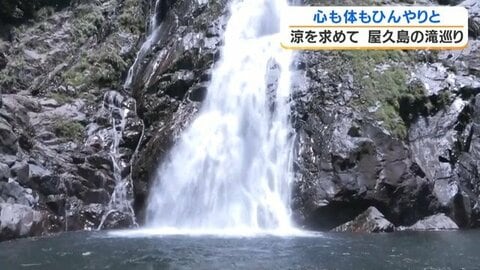 「ひと月に35日雨が降る島」屋久島　絶景の滝４選で真夏の涼を体感