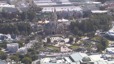 ディズニー運営会社 売上高過去最高を更新　前年に比べて3.7％増