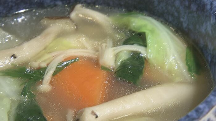 鶏と野菜のうまみが染みわたる