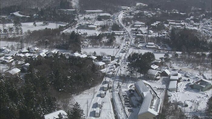 豪雪による立ち往生(2014年2月・軽井沢町)