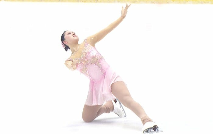 フリーで全日本への最後の切符を勝ち取った鴨井（西日本選手権）