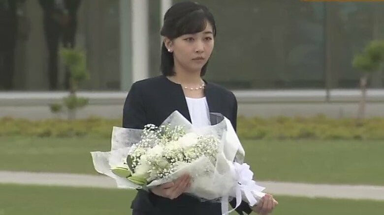 佳子さま「来ないとわからないですね」初めて単身で被災地に　東日本大震災の犠牲者に献花、被災小学校をご訪問｜FNNプライムオンライン