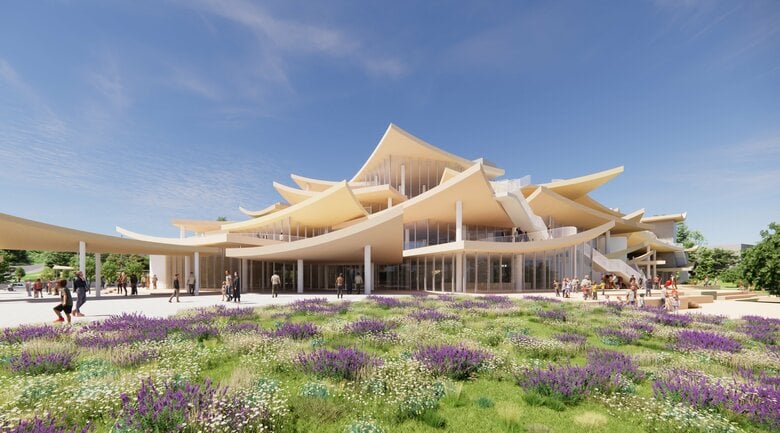 【速報】仙台の新音楽ホール建設「548億円」見込み　震災メモリアルの複合施設が国際センター北側に｜FNNプライムオンライン