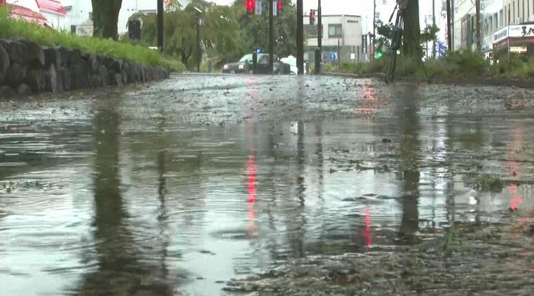 用水路に転落か　高齢男性が死亡　強い雨が降り川は増水…用水路の中で倒れている男性を発見　病院に搬送するが死亡確認　警察などが詳しい状況を調べる　長野・飯田市｜FNNプライムオンライン