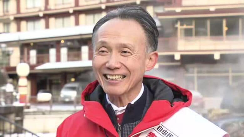 【衆院選・福島１区】自民党の新人・西山尚利候補の初当選が確実　喜びの声｜FNNプライムオンライン