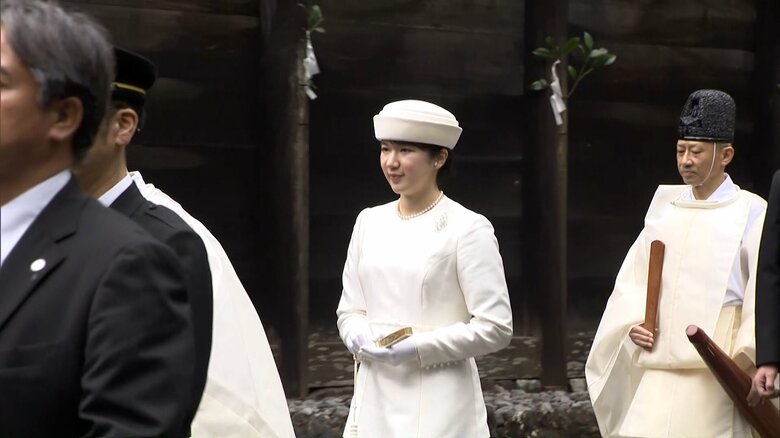 伊勢神宮を初めて単身で参拝された　3月26日