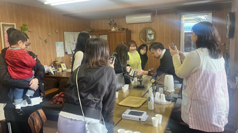 ママたちの笑顔がこぼれる時間だ