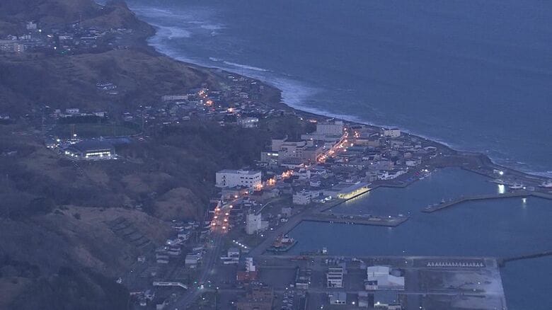 40センチの津波を観測した浦河町
