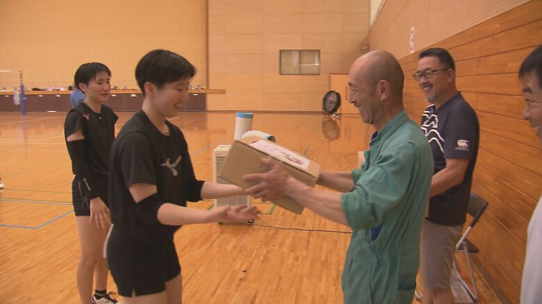 差し入れの中身は…