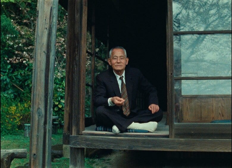 笠智衆さん　『東京画 2Kレストア版』(1985/西ドイツ・アメリカ/カラー/スタンダード/92分) © Wim Wenders Stiftung 2014