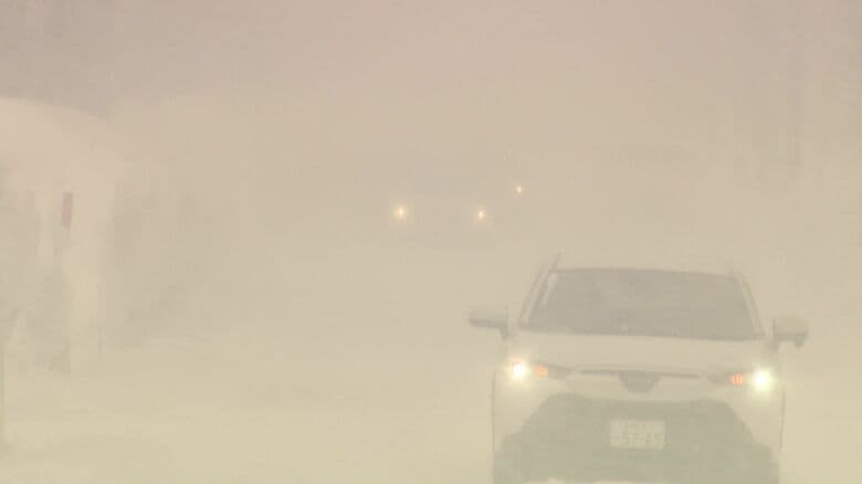 2月19日、再び札幌は猛吹雪に