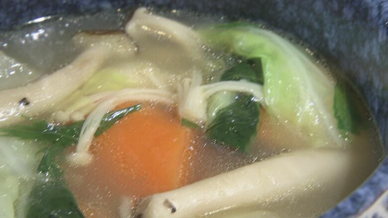 鶏と野菜のうまみが染みわたる