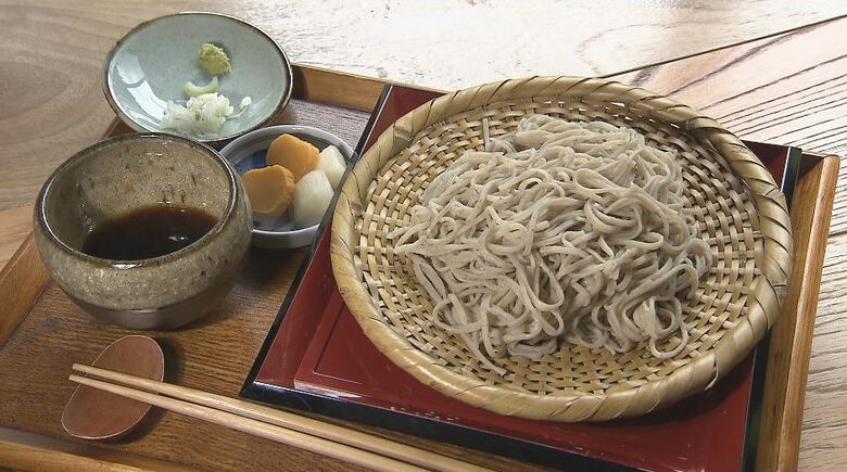 ざるそば（900円）※売り切れ次第終了