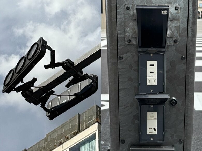 街では見かけない独特な仕様の信号機