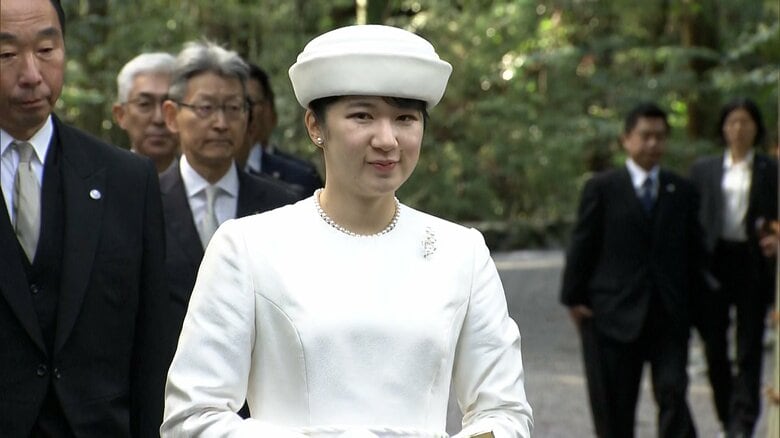 伊勢神宮の内宮を参拝された　3月26日