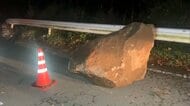 【熊本で震度5強】県道40号は落石で全面通行止め　専門家「震度7の熊本地震の余震、今後も同程度の地震続く恐れ」