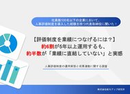 【調査】約半数の経営者が「評価制度は業績に直結していない」と実感
