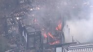 テレビの裏のコンセントが火元か 安佐北区の住宅が全焼 住民の親子は避難して無事