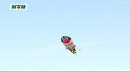 鬼岳でバラモン凧が空を舞う 子供の成長とコロナ収束願い【長崎県五島市】