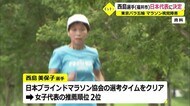 東京パラリンピック マラソン視覚障害女子 西島美保子選手代表決定 【福井】